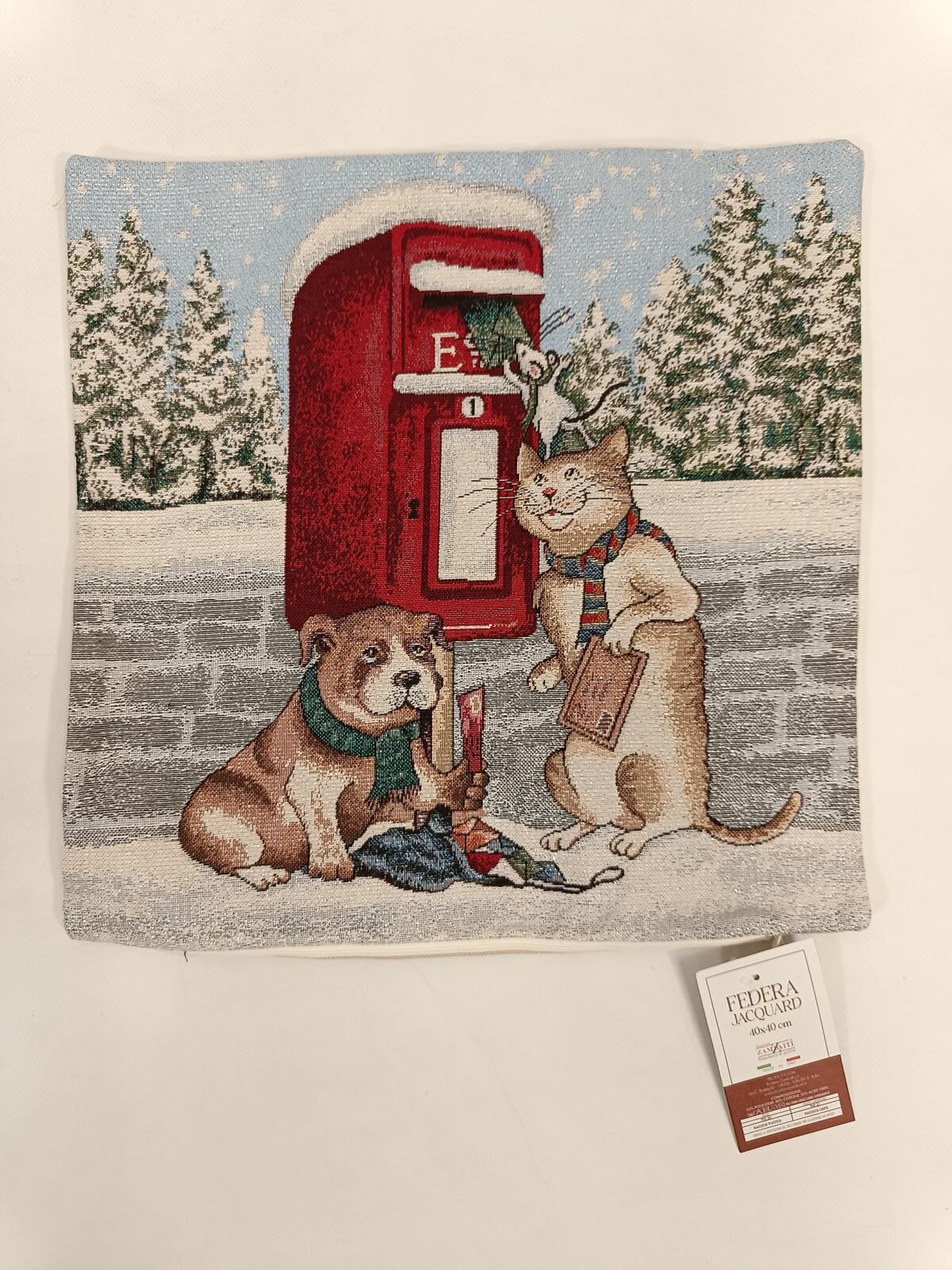 FEDERA NATALE LIAM 40X40 Tellini S.r.l. Ingrosso Abbigliamento